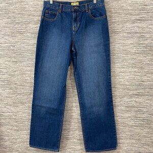 Straight Leg Classic Fit Blue Denim Jeans Size 18 FALL SALE
